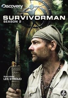 Survivorman Season 2 DVD, 2008, 2 Disc Set