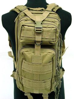 level 3 milspec molle assault backpack bag coyote brown from