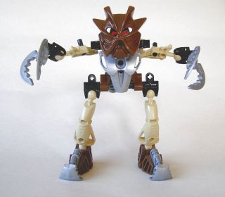 LEGO 8568 Bionicle Mata Nui Toa Nuva Pohatu Nuva (Pre Owned)