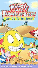 Maggie and the Ferocious Beast   Lets Go To the Beach VHS, 2003 