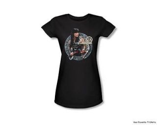 Licensed Xena The Warrior Princess Lucy Lawless Junior Shirt S XL