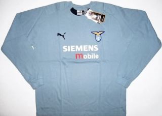 Lazio Player Issue Training Jumper Football Soccer Shirt Jersey Top 