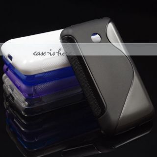   Gel Skin S Line Wave TPU Case Cover for LG Optimus Hub / Univa E510
