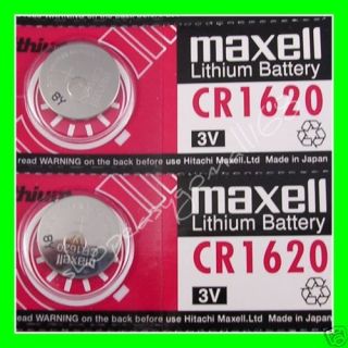 japan made maxell cr1620 lithium batteries 3v 1620