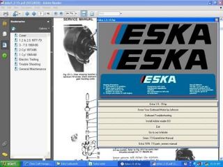 eska outboard motor service repair manual 