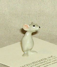 Lil Brother Mouse #296   Hagen Renaker Ceramic Miniature Animal 
