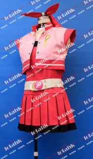 Powerpuff Girls Z Momoko Akatsutsumi (blossom) Cosplay Costume Custom 
