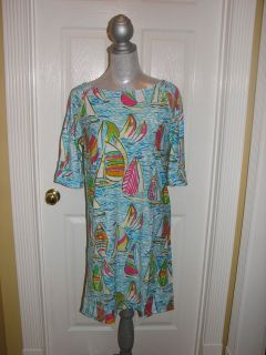 lilly pulitzer camie dress l nwt multi you gotta regatta