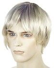 men s surfer style justin bieber lacey costume wig