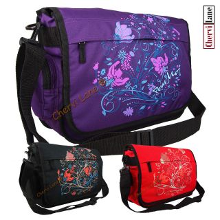   Womens Floral Pour Moi School College Laptop Flapover Messenger Bag