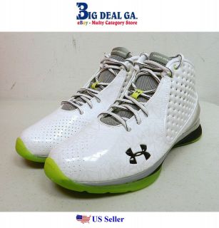 under armour micro g fly white graphite green new more