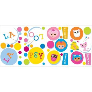 LaLaLoopsy Doll 43 BiG Polka Dots Wall Decals Sew Cute Pets Room Decor 