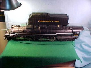 MTH C&O 2 6 6 6 Steam Engine H 8 Proto sound QSI C7/ob