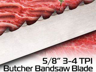   Blade 5/8 x 3 4 tpi x 77 Cut Bone Meat Cutting Band Saw Blade