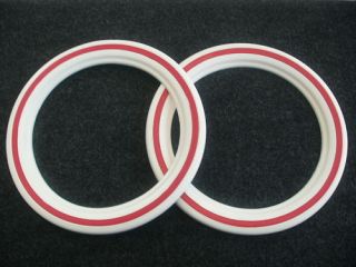 lambretta white wall tyre inserts red 10 rims new from
