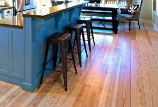 Yellow Pine Wideplank Flooring Old Growth Wood Pre Finished T&G 3 to 