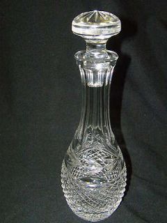 Waterford Crystal Wine Liquor Decanter with Stopper Glandore 11 Tall 