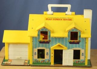 fisher price yellow house in Little People (1963 1996)