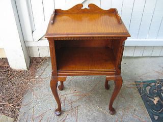vintage antique telephone night stand table  125
