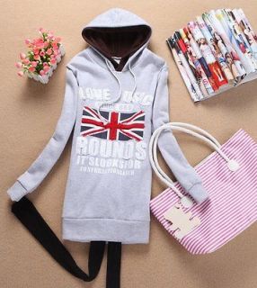   Hoodies Hooded Pullover Sweats Outerwears Letters Union Jack 4902