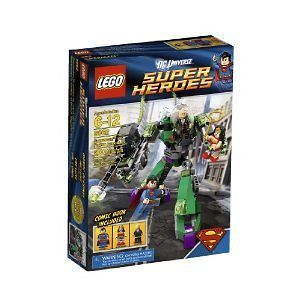   Hereos DC Superman Vs Power Armor Lex 6862 Wonder Woman Mini Figures