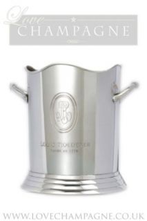 large louis roederer polished metal ice bucket from united kingdom