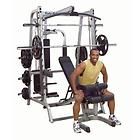   GS348QP4 Series 7 Linear Bearing Smith Machine Deluxe Gym Package