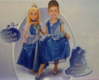   Princess My Life Size 3 Feet Tall Cinderella Big Doll 38 Share Wear