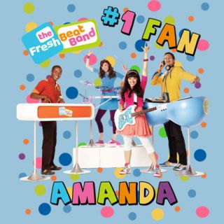 FRESH BEAT BAND T SHIRTS PERSONALIZED #1 FAN, MANY COLORS & SIZES TO 