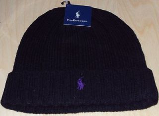UP 4 AUCTION 1 NEW $42 Polo Ralph Lauren Mens Wool Cuff Hat(BEANIE 