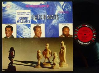 checkmate johnny williams cbs tv 1962 columbia lp nm time