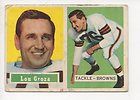 1957 topps 28 lou groza cleveland browns 