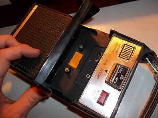 old school cassette player ge model 3 50108 time left