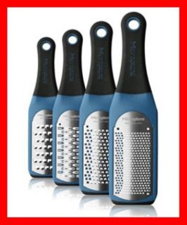 MICROPLANE ZESTER GRATER CITRUS CHEESE CHOCOLATE   Blue Artisan Series