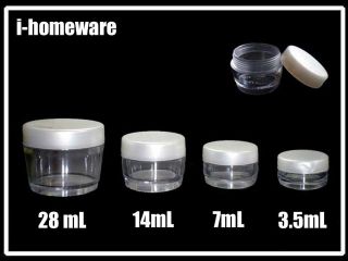   Empty Box Bottle Cosmetic Cream Sample Container Lip Balm Case Jar