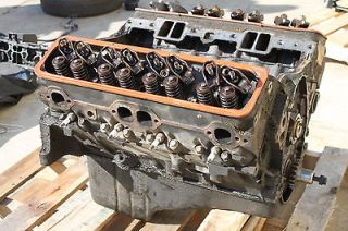 Chevy SBC LT1 5.7L 350 Long Block Engine Used CORE ONLY
