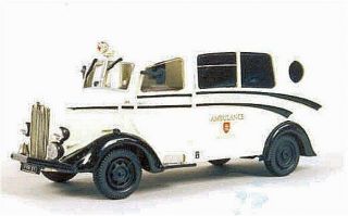 morris 1950 s ambulance middlesex cream model kit time left
