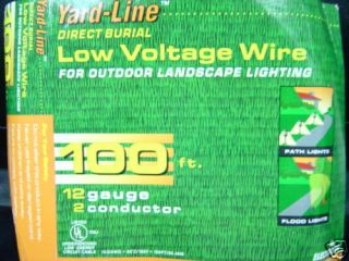 land scape lighting low voltage direct burriel12 2 wire time