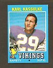 1971 topps football 46 karl kassulke vikings ex mint buy