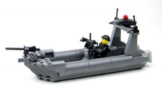 custom lego navy seal attack boat rhib one day shipping