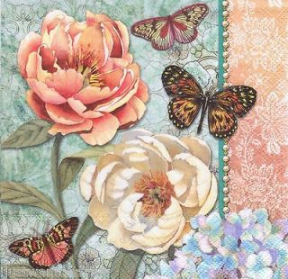 20 PAPER NAPKINS COLLECTION #20445 Lunch Size Paper Crafts Decoupage 