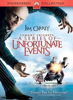 Lemony Snickets A Series of Unfortunate Events (DVD, 2005, Widescreen 