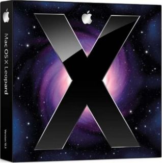   Mac OS X 10.5.4 Leopard (Retail) (5 User/s)   Full Version for Mac