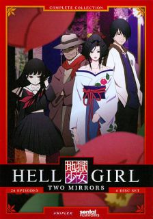 Hell Girl Two Mirrors   The Complete Second Season DVD, 2011, 4 Disc 