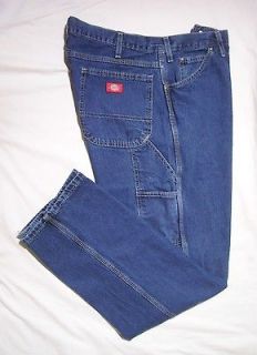 dickies mens relaxed carpenter jeans sz 36 x 34 excellent