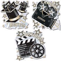 hollywood awards party film theme cut out decorations from united