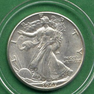 1947 D Walking Liberty Half Dollar Uncirculated US Mint Coin BU Unc MS 