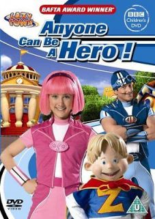 lazytown anyone can be a hero dvd new sealed from