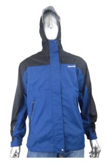   LOCATION WATERPROOF BREATHABLE HOODED LIGHTWEIGHT JACKET BLUE SIZESS