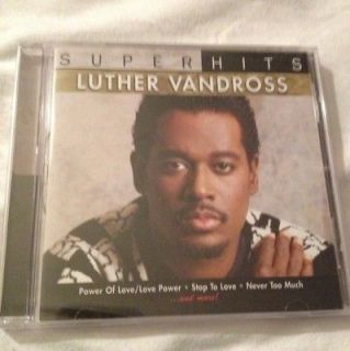 Super Hits by Luther Vandross (CD, Apr 2007, Sony Music Distribution 